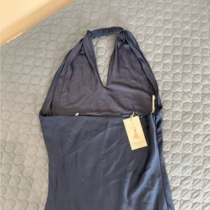 Navy homecoming dress for girls